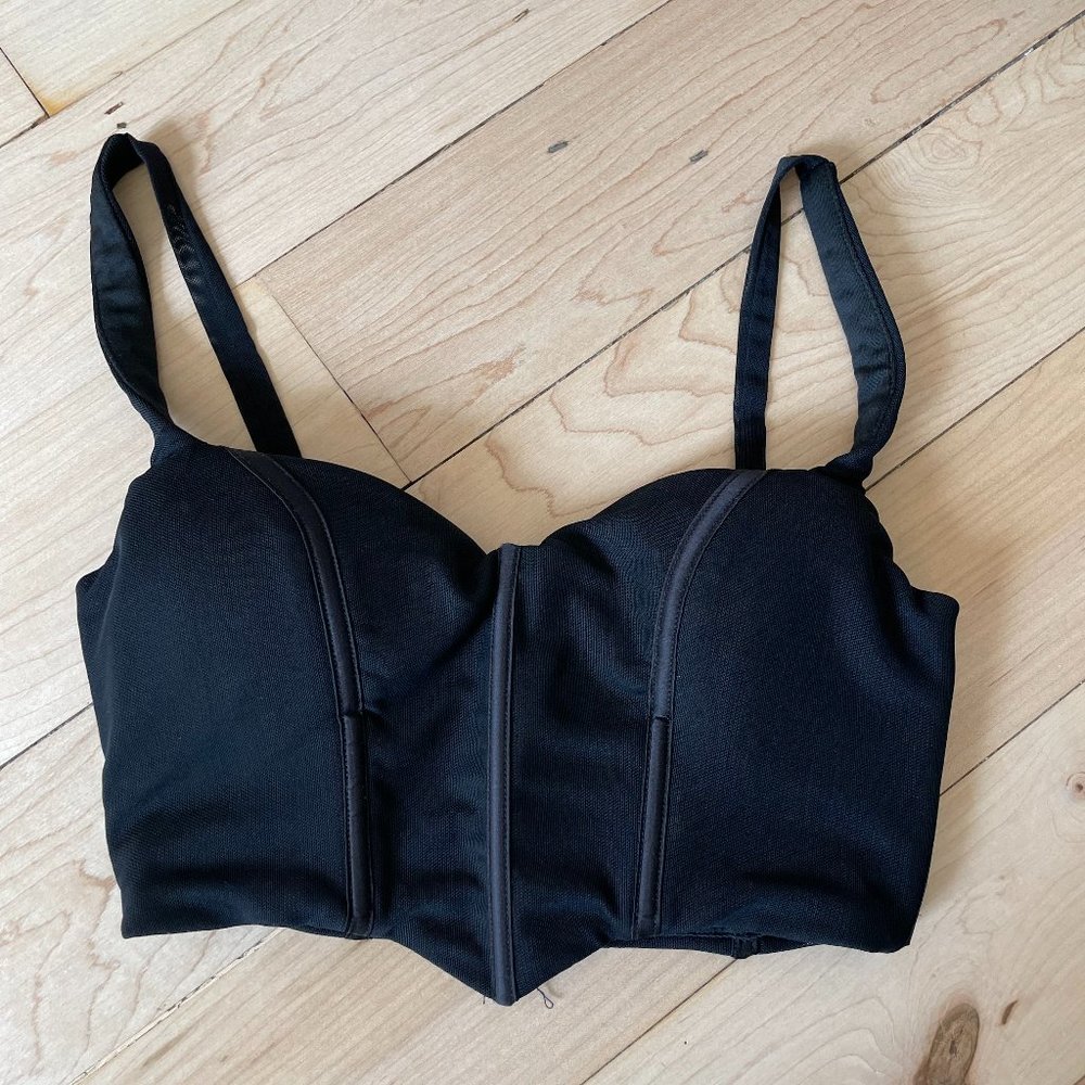 White Fox She's Wild Bustier Black | Size XS